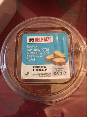 Tapenade PAPRIKA et NOIX