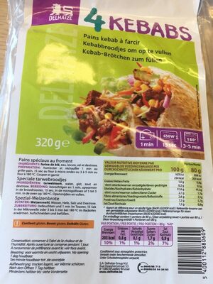 Pains kebab à farcir
