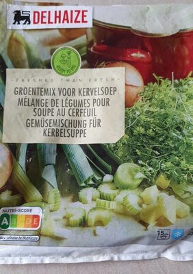 Mélange de légumes pour soupe au cerfeuil