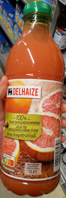 Jus de pamplemousse rose