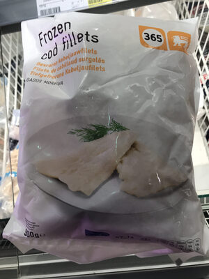 Filets de cabillaud surgelés