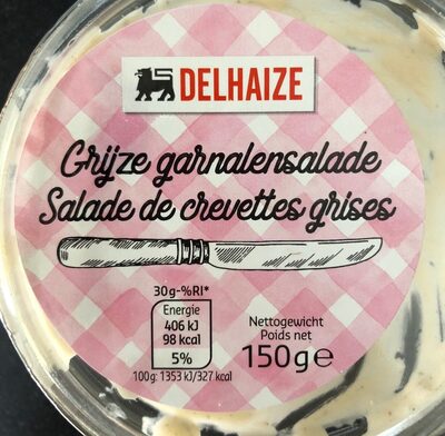 Salade de crevettes grises
