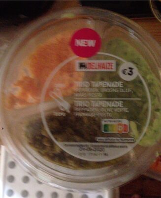 Trio tapenade peppadew groene olijf kaas-pesto