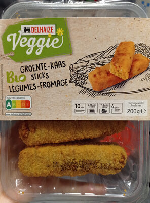Sticks de légumes-fromage Bio