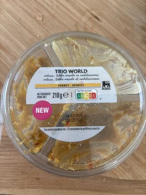 Trio World Houmous