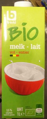 Lait entier BIO