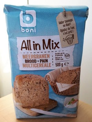 All in mix. Préparation pour pain multicéréales.