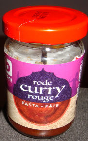 Curry rouge pâte