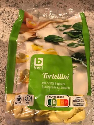 Tortellini ricotta epinards