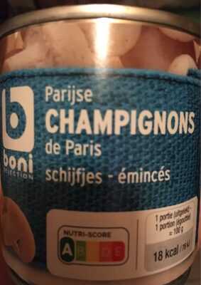 Champignons de Paris émincés