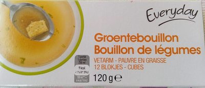 Cube bouillon de légumes