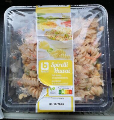 Spirelli Hawaï aux ananas et dressing cocktail