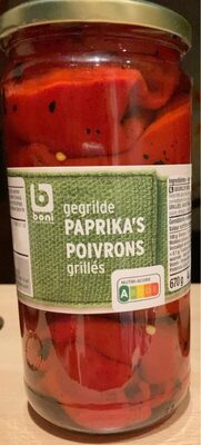 Gegrilde paprika’s