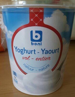 Yoghurt vol natuur