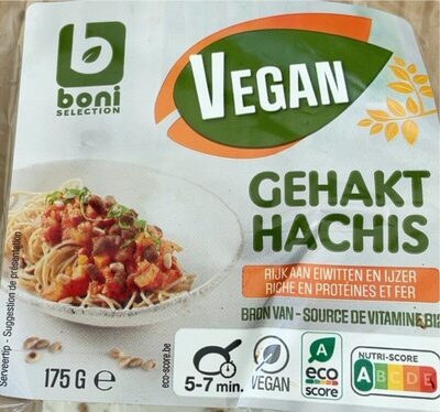 Hachis vegan