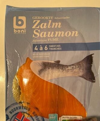 Saumon atlantique fumé