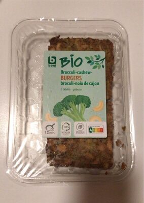 Burgers Brocoli-noix de cajou