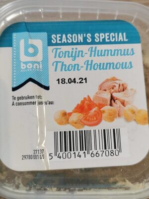 Season's special thon houmous