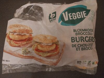 Burger de chou-fleur et brocoli