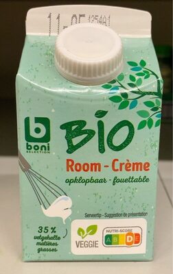 Crème fouettable bio