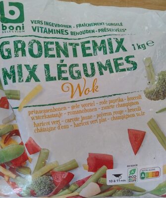 Groentemix wok diepvries
