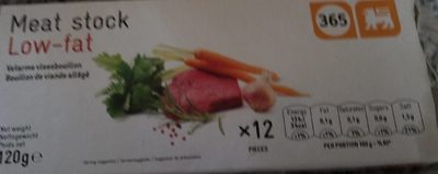 Bouillon de Viande Déshydraté, à Teneur Réduite en Matières Grasses