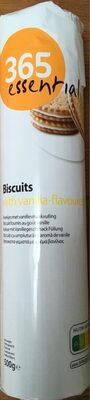 Biscuits fourrés au goût vanille