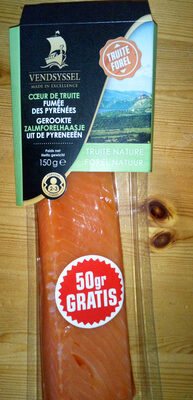 cœur de truite fumées