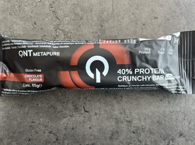 40% protein crunchy bar