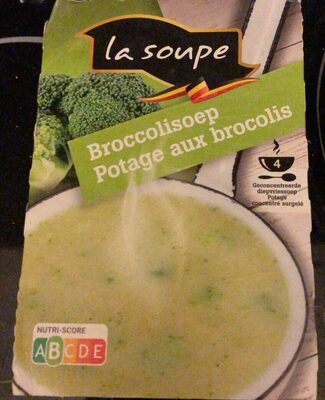 Potage aux brocolis