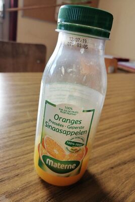 Oranged pressées Materne
