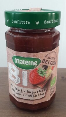 Confiture fraise&rhubarbe