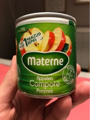 Compote de pommes avec morceaux