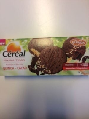 Céréal Sablés Quinoa Cacao