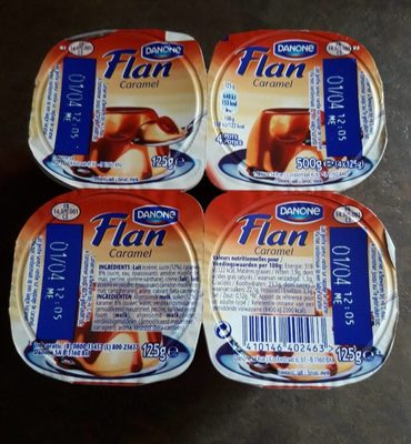 Danone Flan Au Caramel