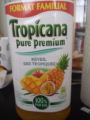 Pure Premium Réveil des tropiques Jus de 5 Fruits