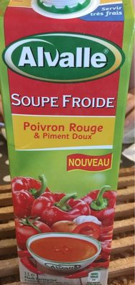 Soupe Froide au poivron rouge & piment doux