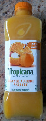 Orange abricot presses