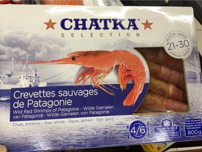 Crevettes sauvages de Patagonie