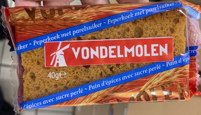 Pain d'épices avec sucre perlé