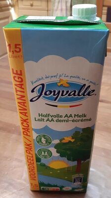 Lait AA demi-écrémé