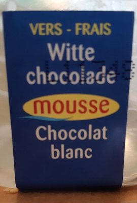 Mousse chocolat blanc