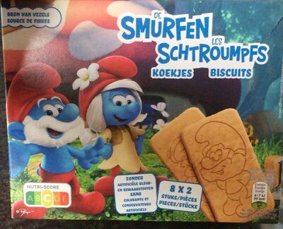 Les Schtroumpfs biscuit