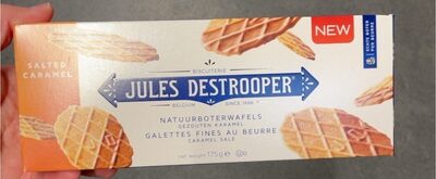 Galettes fines au beurre caramel salé