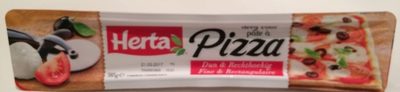 Pâte à Pizza, Fine et Rectangulaire