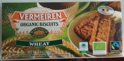 Organic biscuits Wheat
