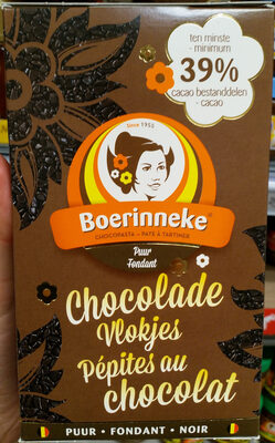 Pépites au chocolat noir