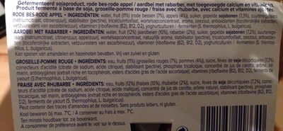 Alpro Yofu Strawberry & Apple X4