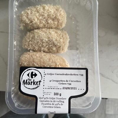 4 Croquettes de crevettes grises
