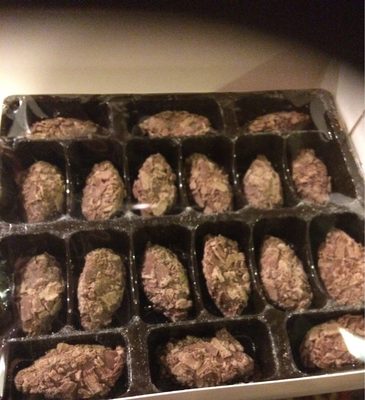 Truffes lait paillettes